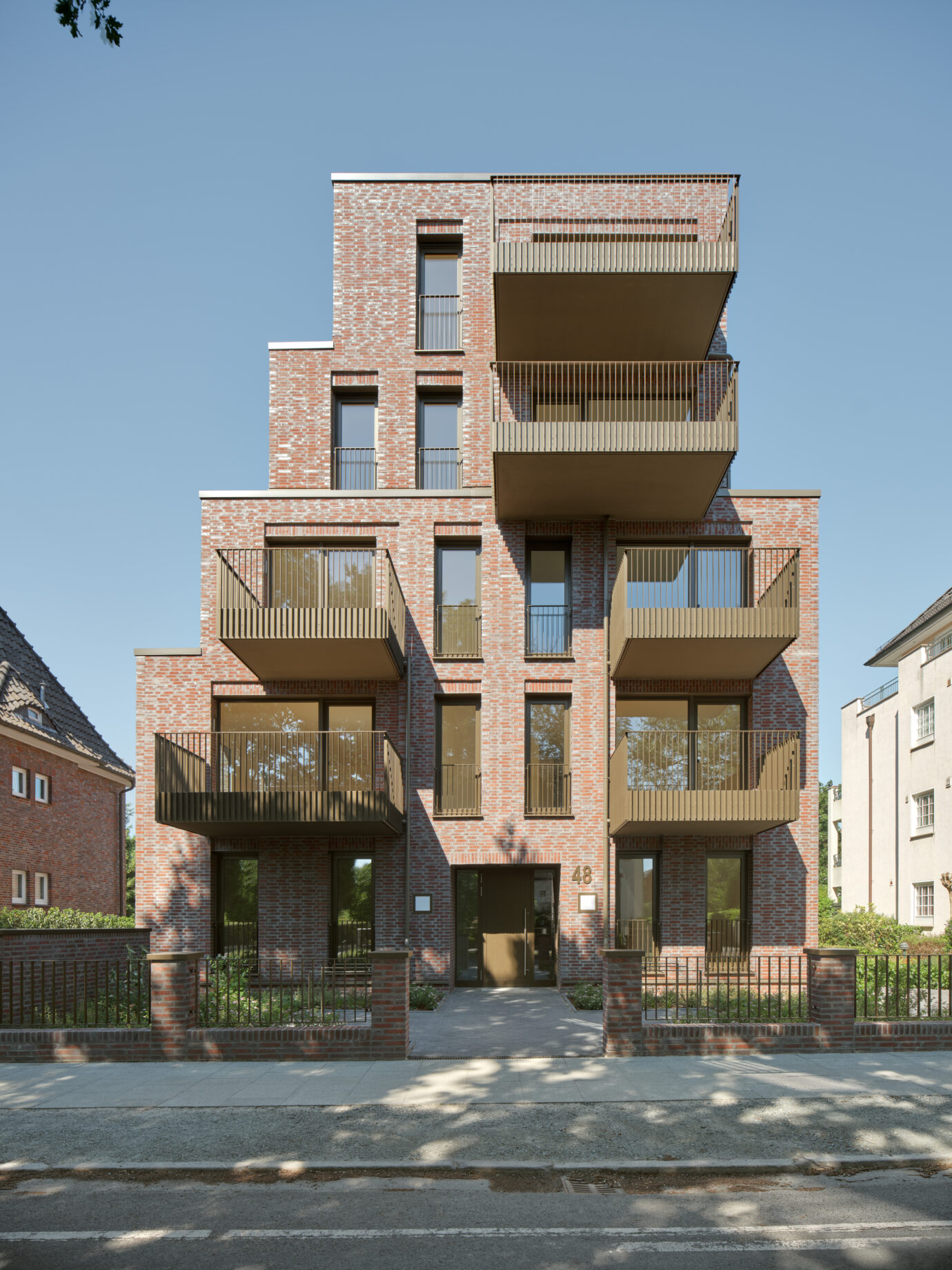Stadthaus, Entwurf Hilmes Lamprecht Architekten, Bremen, 2022-06-16, Foto: Caspar Sessler