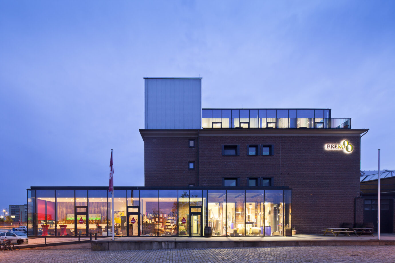 BREKO Geschäftsgebäude, Überseestadt Bremen. Hilmes Lamprecht Architekten BDA.