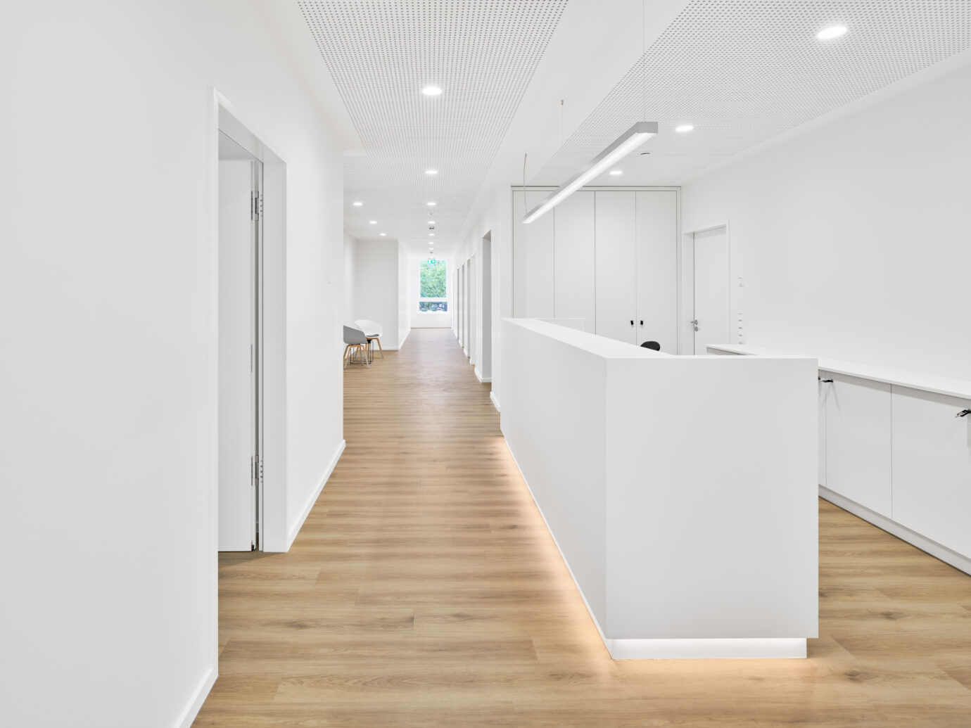 Neues Arzt- und Forschungszentrum der Bremer Herzstiftung, Entwurf Hilmes Lamprecht Architekten BDA, Bremen, 2021-09-16, Foto: Caspar Sessler