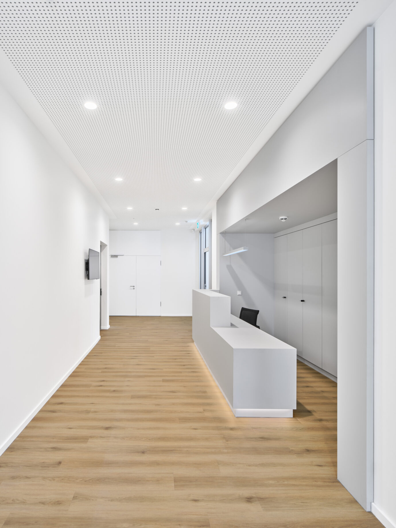 Neues Arzt- und Forschungszentrum der Bremer Herzstiftung, Entwurf Hilmes Lamprecht Architekten BDA, Bremen, 2021-09-16, Foto: Caspar Sessler