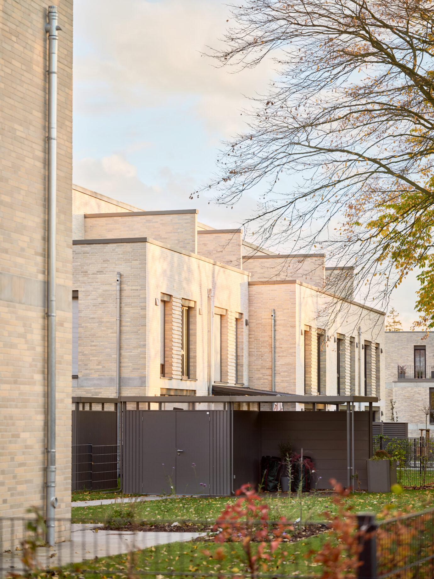 Wohnbebauung »Woldes Wiese«, Entwurf Hilmes Lamprecht Architekten BDA, Bremen, 2021-11-01, Foto: Caspar Sessler