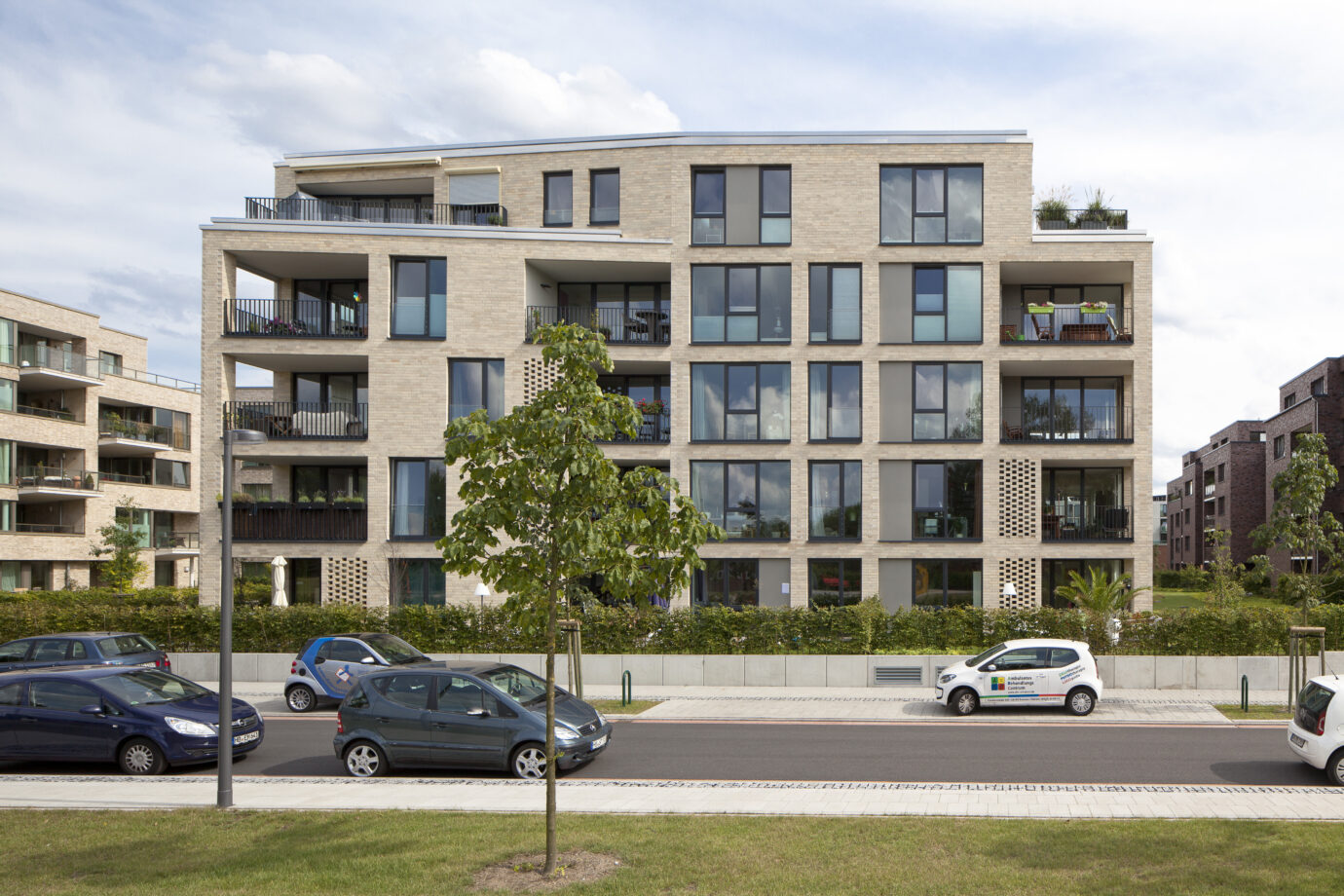 Wohnbauten Stadtwerder, Bremen. Hilmes Lamprecht Architekten.BDA.